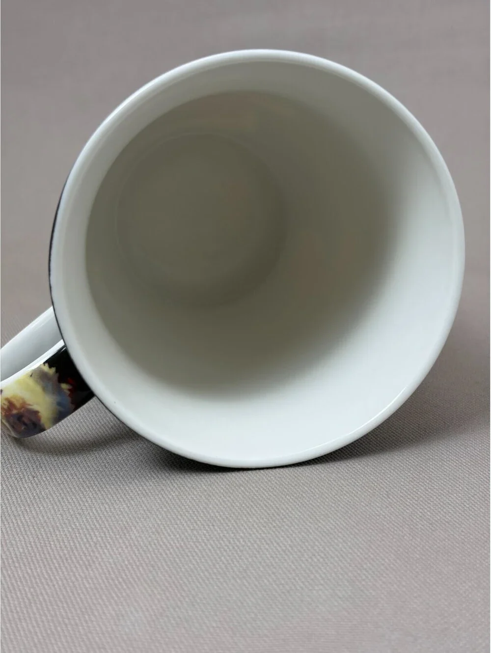 Burton Burton Tom Browning I Believe in Santa Coffee Mug Christmas Cup 14 oz